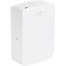 Sanitär Abfalleimer Janibell Privé, Volumen 7,5 l, Sensortechnik, abschliessbar, L 140 x B 292 x H 422 mm, ABS-Kunststoff, weiss