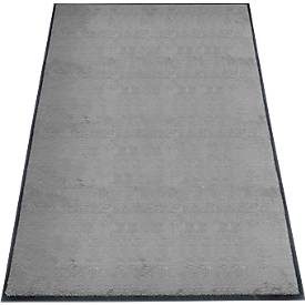 Schmutzfangmatte miltex Eazycare Style, eckig, antistatisch, UV-beständig, waschbar, High-Twist-Nylon & Niltrilgummi, 1200 x 2000 mm, basaltgrau