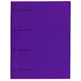 Schnellhefter Kolma Easy XL, A4, KolmaFlex, halbtransparent, violett