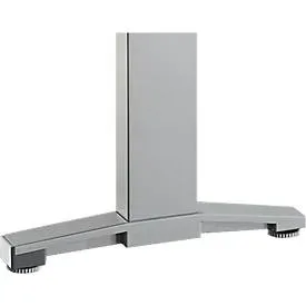 Schäfer Shop Genius C-Fuss verkürzt für Schreibtisch PLANOVA ERGOSTYLE, weiss