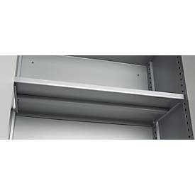 Schäfer Shop Genius Fachbodenunterzug TETRIS SOLID, für Schränke mit B 800 mm & 25 mm starken Stahl-Fachböden, erhöht Tragkraft auf 75 kg, w.alu