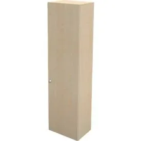 Schäfer Shop Genius Flügeltürenschrank TETRIS WALL, 6 Ordnerhöhen, Türanschlag rechts, B 600 x T 440 x H 2250 mm, Ahorn-Dekor