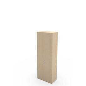 Schäfer Shop Genius Flügeltürenschrank TETRIS WALL, 6 Ordnerhöhen, Türanschlag rechts, B 800 x T 440 x H 2250 mm, Ahorn-Dekor