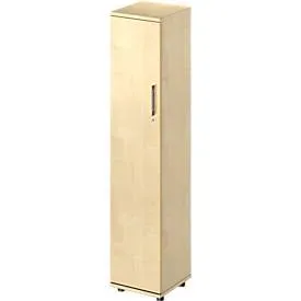 Schäfer Shop Genius Flügeltürenschrank TETRIS WOOD, 5 OH, B 400 x T 421 x H 1910 mm, Höhe inkl. Gleiter, Tür links