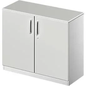 Schäfer Shop Genius Flügeltürenschrank TETRIS SOLID, 2 OH, B 1000 mm, abschliessbar, mit Abdeckplatte