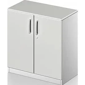 Schäfer Shop Genius Flügeltürenschrank TETRIS SOLID, 2 OH, B 800 mm, abschliessbar, mit Abdeckplatte