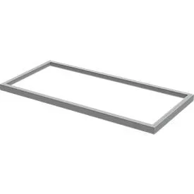 Schäfer Shop Genius Stahlsockel TETRIS WALL, B 800 x H 30 mm