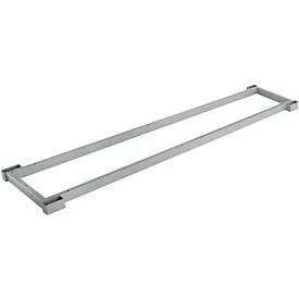 Schäfer Shop Genius Stahlsockel TETRIS WOOD, Zurückgesetzt, für Regale/Schränke B 1600 mm