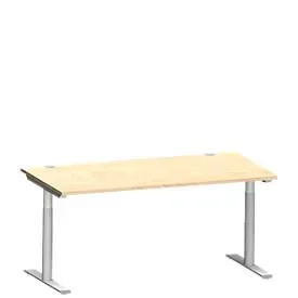 Schäfer Shop Genius Schreibtisch MODENA FLEX, 1600 x 800 mm, Ahorn