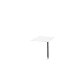Schäfer Shop Genius Verkettungsplatte, B 800 x T 800 mm, weiss