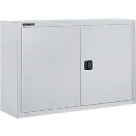 Schäfer Shop Select Aufsatzschrank MS 8409i, B 950 x T 400 x H 800 mm, 1 Boden, Stahl, weissaluminium RAL 9006/weissaluminium RAL 9006