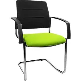Schäfer Shop Select Freischwinger SSI Proline Visit S2, apfelgrün/schwarz