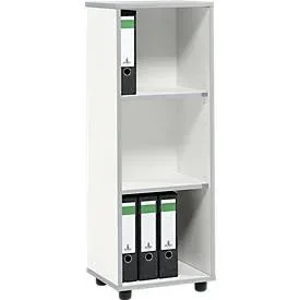 Schäfer Shop Select Regal MOXXO IQ, Holz, 3 Fächer, 3 OH, B 401 x T 362 x H 1115 mm, weiss
