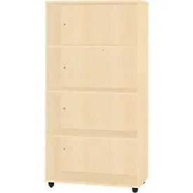 Schäfer Shop Select Regal LOGIN, 4 Ordnerhöhen, B 800 x T 420 x H 1514 mm, Ahorn Dekor