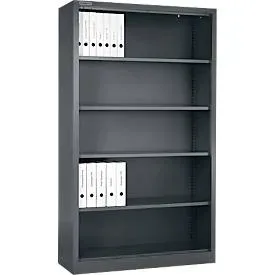 Schäfer Shop Select Regalschrank MS, 5 OH, B 950 x T 400 x H 1935 mm, Stahlblech, Basaltgrau
