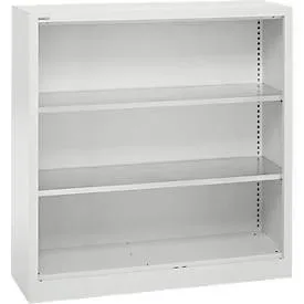 Schäfer Shop Select Regalschrank MS, 3 OH, B 1200 x T 400 x H 1215 mm, Stahlblech, Lichtgrau