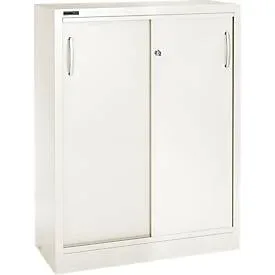 Schäfer Shop Select Schiebetürenschrank, 3 Ordnerhöhen, B 1200 mm, weiss RAL 9003
