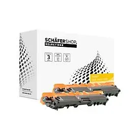 Schäfer Shop Select Toner-Sparset, kompatibel zu TN-241BK, schwarz