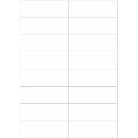 Schäfer Shop Select Universal-Etiketten, 105,0 x 37,0 mm, Permanentkleber, 1600 Stück