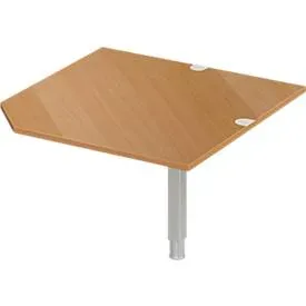 Schäfer Shop Select Verkettungsplatte PLANOVA ERGOSTYLE, CAD, B 1000, Fuss, Buche