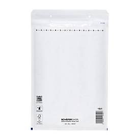 Schäfer Shop Pure Luftpolstertasche, weiss, 50 St., 300x445 mm/320x455 mm