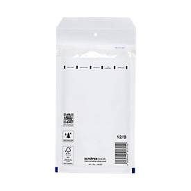 Schäfer Shop Pure Luftpolstertasche, weiss, 200 St.,120x215 mm/140x225 mm