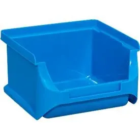 Schäfer Shop Pure Sichtlagerkasten Serie Base 1, PP, B 102 x T 100 x H 60 mm, 0.4 l, blau, 30 Stück