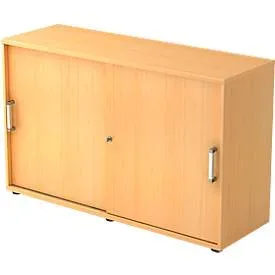 Hammerbacher Schiebetürenschrank 2FH CE Buche 1.200 x 400 x 748 mm
