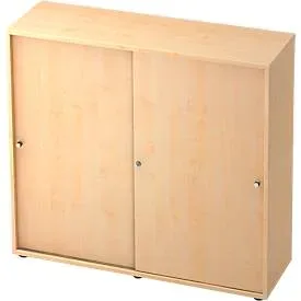 Schiebetürenschrank TOPAS LINE, 3 OH, Ahorn/Ahorn
