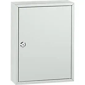 Schlüsselkasten TS42, für 42 Schlüssel, lichtgrau/lichtgrau