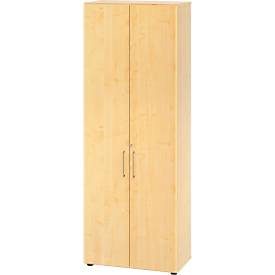 Hammerbacher Schrank V968T6/3/3/BS Ahorn 80 x 42 x 215,4 cm
