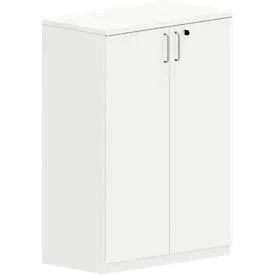 Schrank NEVADA, B 800 x T 445 x H 1155 mm, weiss