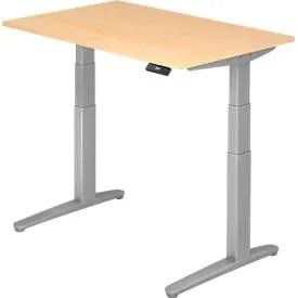 Schreibtisch Office Holz 120 cm - Farbe: Ahorn Dekor - Material: Holzwerkstoff - Schreibtisch