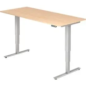 Hammerbacher Sitz-Stehschreibtisch XDSM Ahorn 1.800 x 800 x 635 mm