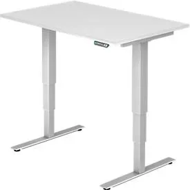 Hammerbacher Sitz-Stehschreibtisch XDSM Weiß 1.200 x 800 x 635 mm