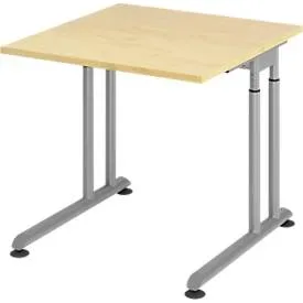 Schreibtisch Office Holz 80 cm - Farbe: Ahorn - Material: Holzwerkstoff - Schreibtisch