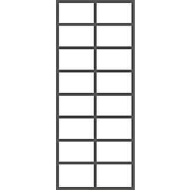 Schubladen-Einteilung SE 5182, Sechzehntel-Teilung, T500xB112xH206mm