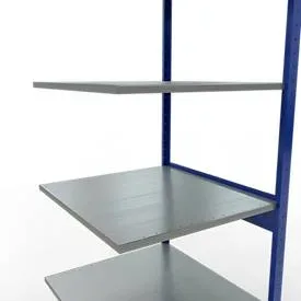 SCHULTE Lagertechnik - Stecksystem Anbauregal - 2500x 750x800 mm, Typ 150 kg