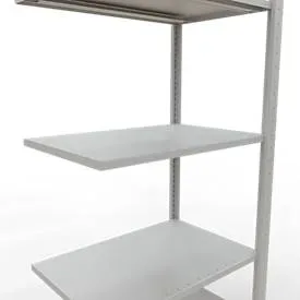 SCHULTE Lagertechnik - Stecks.Anbaur. mit Längenriegel - 2000x750x500 mm, Typ 150 kg