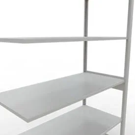 SCHULTE Lagertechnik - Stecks.Anbaur. mit Längenriegel - 2500x1300x600 mm, Typ 150 kg