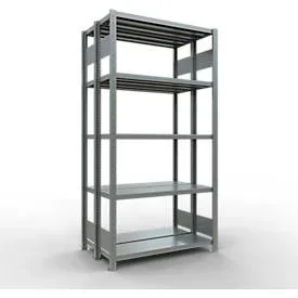 SCHULTE Lagertechnik - Stecks.Doppelgrundr. Typ 250 kg - 2000x1000x2x300 mm, 10 Böden