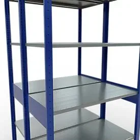 SCHULTE Lagertechnik - Stecks.Doppelgrundregal Typ 150 - 2500x1000x500 mm, 2x6 Böden