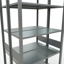 SCHULTE Lagertechnik - Stecks.Doppelgrundregal Typ 150 - 3000x1000x2x400 mm verz.2x7 Böden