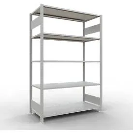 SCHULTE Lagertechnik - Stecks.Grundr. mit Längenriegel - 2000x1300x600 mm, Typ 150 kg