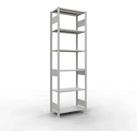 SCHULTE Lagertechnik - Stecks.Grundr. mit Längenriegel - 2500x750x400 mm, Typ 150 kg