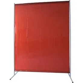 Schweisserschutzwand, Folie, rot