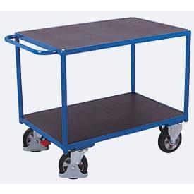 VARIOfit SW-700.530 Tischwagen Stahl pulverbeschichtet Traglast (max.): 1000 kg Enzianblau (RAL 5010)