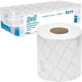 SCOTT Toilettenpapier 350, 2-lagig, 64 Rollen