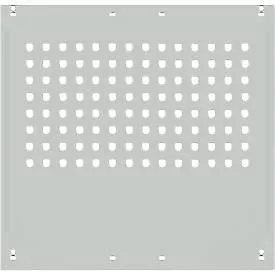 Seitenblende, f. Arbeitstische Universal Spezial/Ergo, f. Tiefe 800 mm, B 592 x H 628, lichtgrau RAL 7035