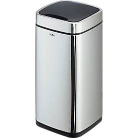 DURABLE Abfalleimer NO TOUCH 21lt 342223 touchless, Edelstahl